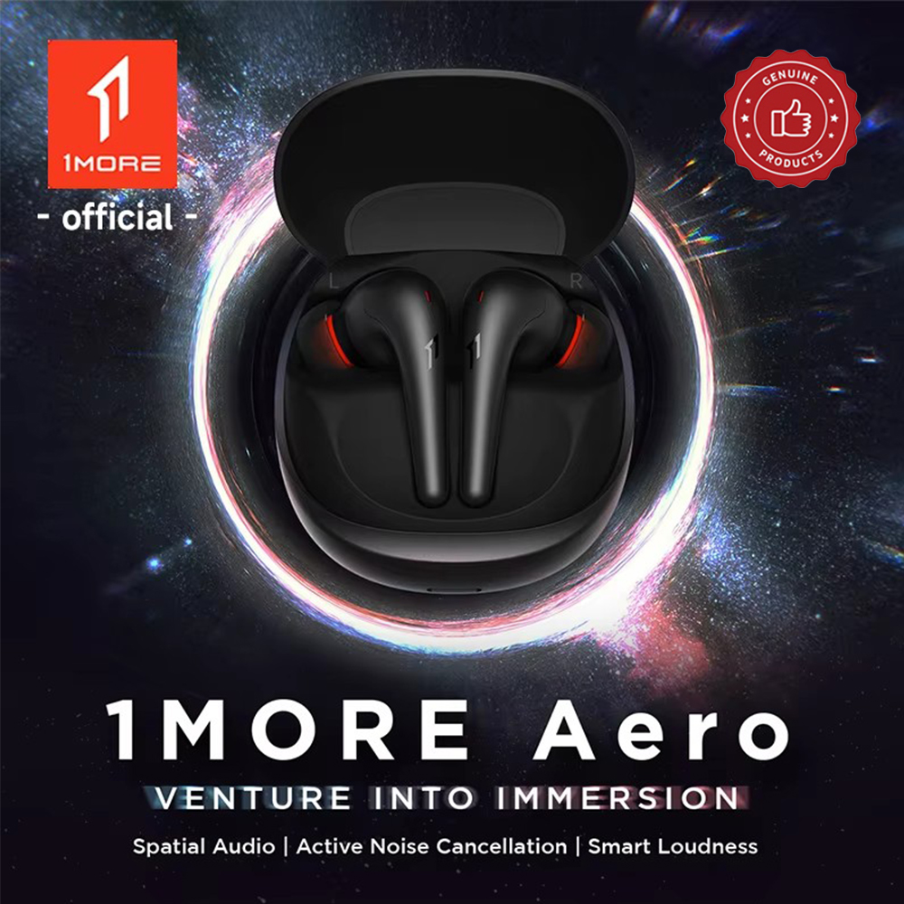 Headphones - 1MORE Aero Ohrhörer Geräuschunterdrückung Bluetooth 5.2