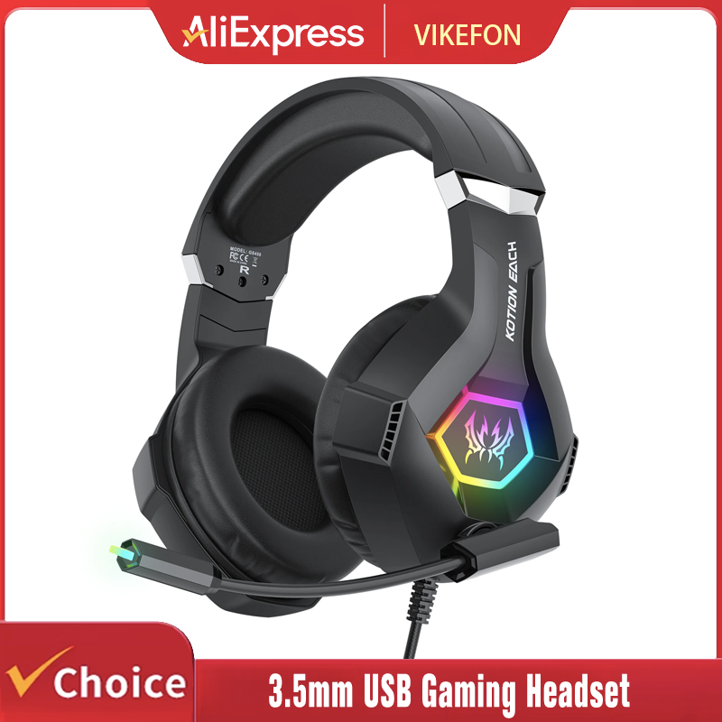 Gaming-Headset mit Mikrofon, d – Gaming Headset With Mic Rgb Bewertung und Preis