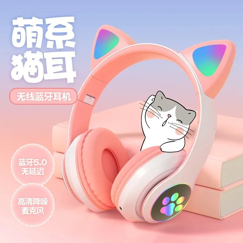 Bluetooth-Kopfhörer mit Katzen – Cat Ear Bluetooth Headset Led Bewertung und Preis