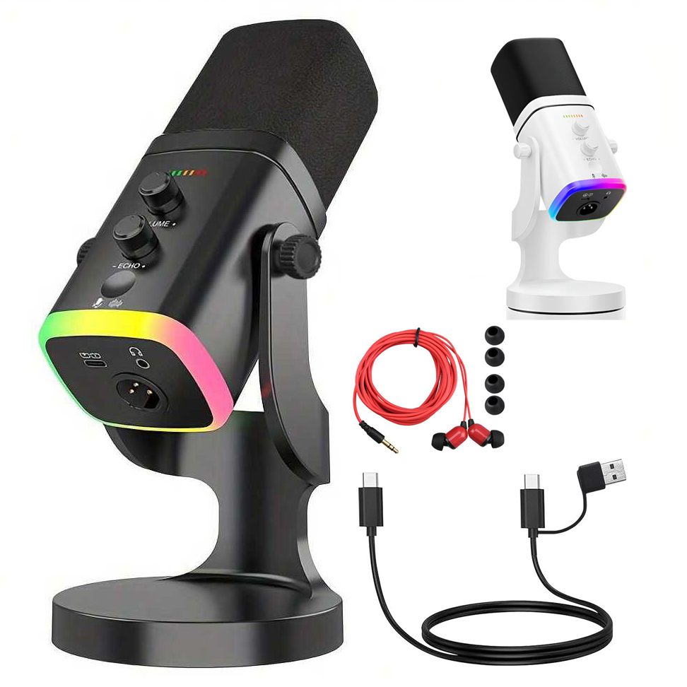 USB/XLR Dynamisches Mikrofon f – Gaming Headset With Mic Rgb Bewertung und Preis