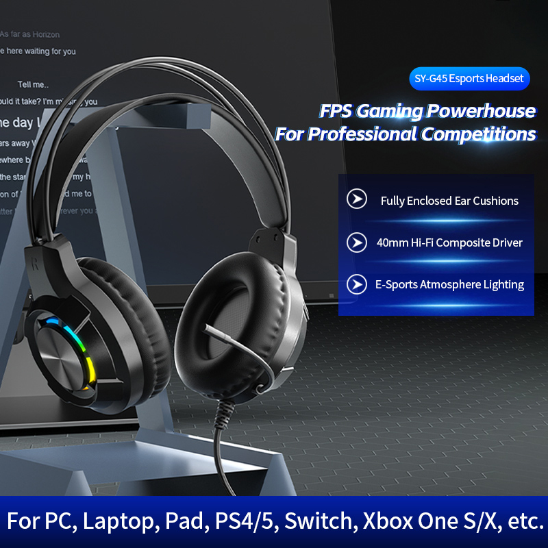 Gaming-Headset, Geräuschunterd – Gaming Headset With Mic Rgb Bewertung und Preis