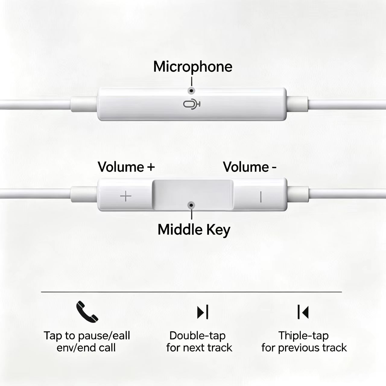 Kabelgebundener Halb-In-Ear-Ko – Type C Wired Earphones With Mic Bewertung und Preis