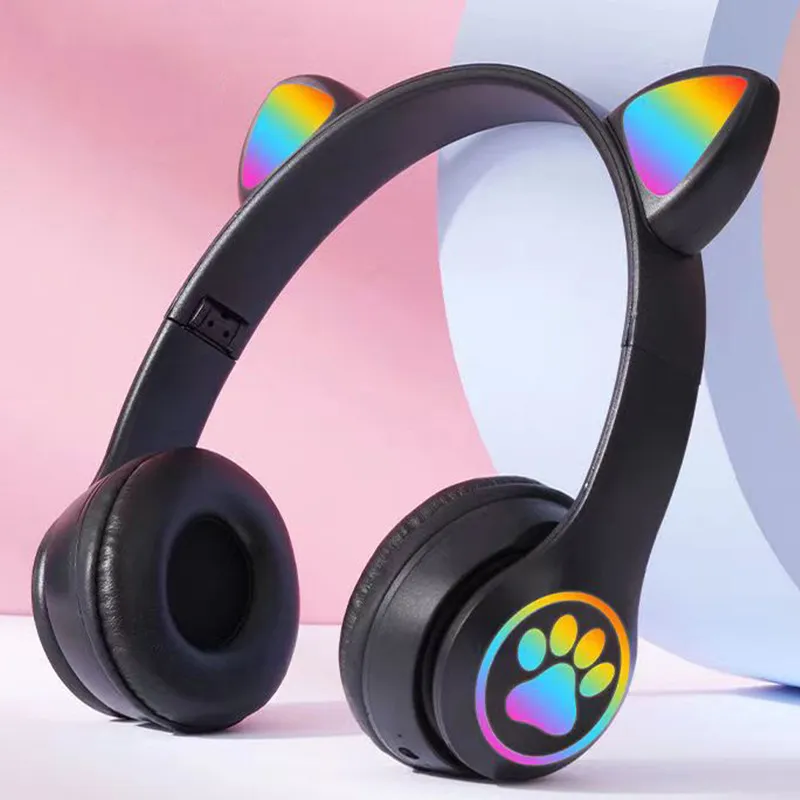 Katzenohren Kabellose Kopfhöre – Cat Ear Bluetooth Headset Led Bewertung und Preis
