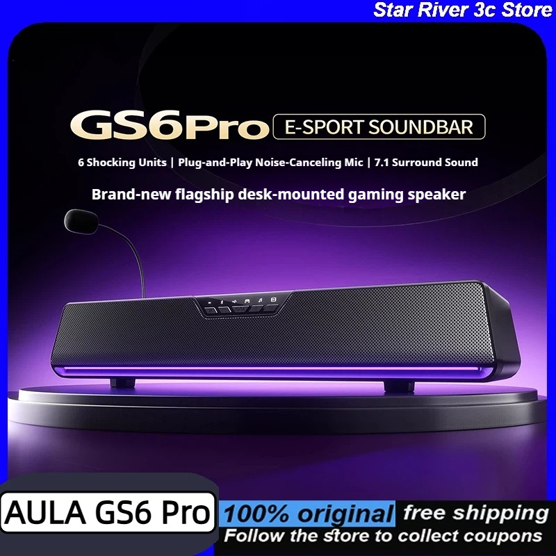 AULA GS6 Pro Wireless Gaming E – Rgb Computer Soundbar For Pc Bewertung und Preis