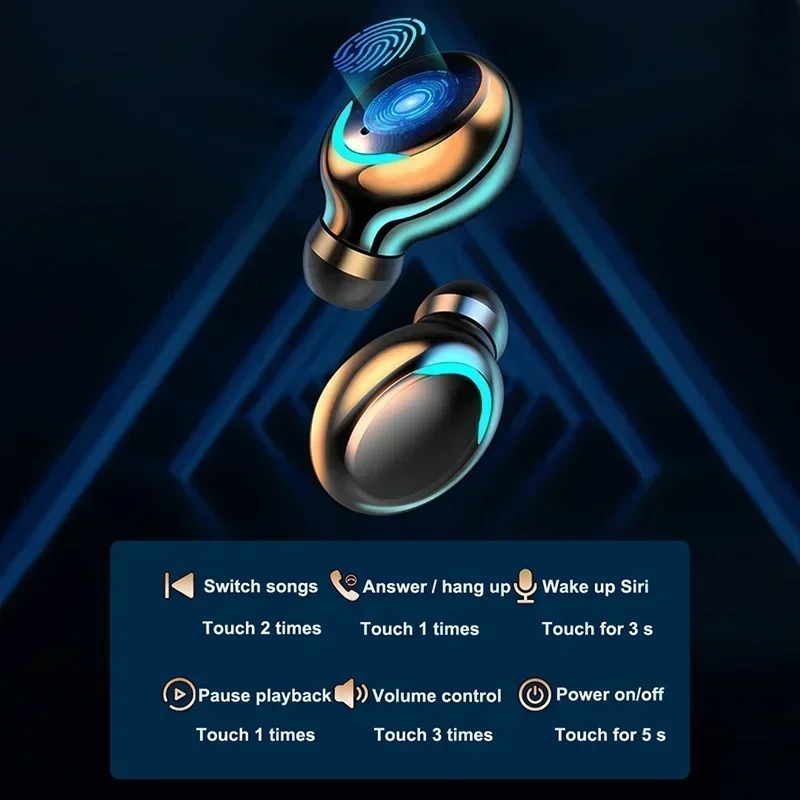 Neue F9 Bluetooth-Kopfhörer 9D – Tws Earbuds Bluetooth 5.3 Bewertung und Preis